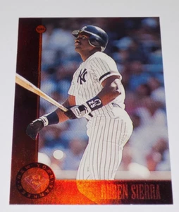 Tarjeta de béisbol 1996 Leaf Gold Ruben Sierra #168 - Imagen 1 de 2