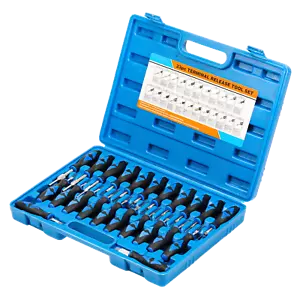 23 TLG Entriegelung Auspinnen ISO Auspinwerkzeug Stecker KFZ Lösen Werkzeug - Bild 1 von 17