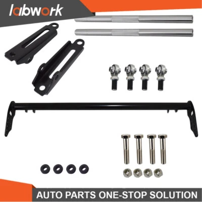 Barra de tracción delantera Labwork 1992-00 para Honda para Civic 1994-01 Acura Integra DC Foto 1 de 4