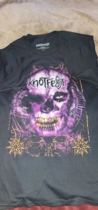 Slipknot Knotfest Roadshow Iowa 2021 Exclusive Concert Tee Shirt SIZE XXL COREY - Picture 1 of 6