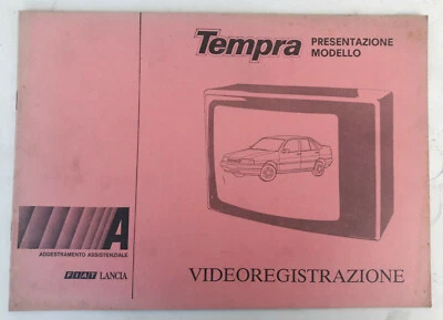 Manuale Addestramento Assistenziale: Presentazione Fiat Tempra - Immagine 1 di 3