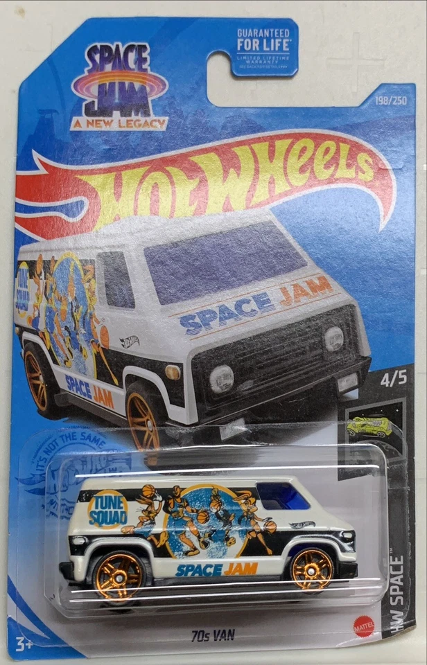 Hot Wheels 2021 HW Space Jam 70-е Van Tune Squad белый автомобиль 1:64 детская игрушка НОВАЯ  - Изображение 1 из 1