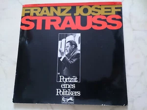 Franz Josef Strauss Portrait of a Politician *Rare 70s Vinyl LP*FOC*NM* - Picture 1 of 5