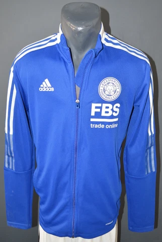 Leicester City Jacket 2021/2022 Football Training Tracksuit Mens Shirt Size S Cover
