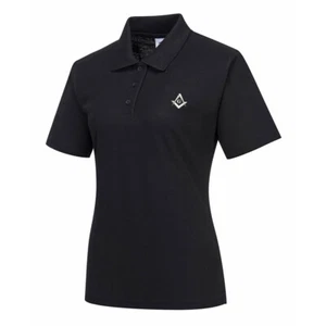 Camisas polo para mujer, bordadas masónicas para mujer - Imagen 1 de 5