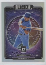 2021 Panini Donruss Optic Mythical Holo Prizm George Brett #M7 HOF