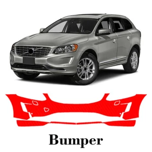 Front bumper PreCut PPF Paint Protection Film For Volvo XC60 Base 2014-2017 - Picture 1 of 7