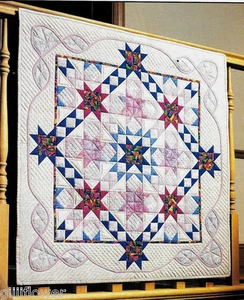 FANTASY REMEMBERED ------ PATCHWORK & APPLIQUE VINTAGE WALL QUILT PATTERN - Picture 1 of 1