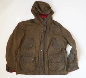 $595 | CHAQUETA PARA CAMINAR BARBOUR DURHAM A143 X GRANDE XL CHAQUETA ENCERADA VERDE - Imagen 1 de 19