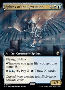MTG Borderless Commander: Modern Horizons 3 M3C Sphinx of the Revelation MINT - Picture 1 of 1