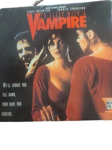 To Sleep With A Vampire 1993 LASERDISC SCOTT VALENTINE RARE NEW SEALED MINT - Afbeelding 1 van 11