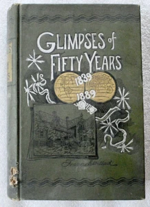 GLIMPSES OF FIFTY YEARS 1839-1889 Frances E Willard NWCTU Temperance Union - Picture 1 of 8