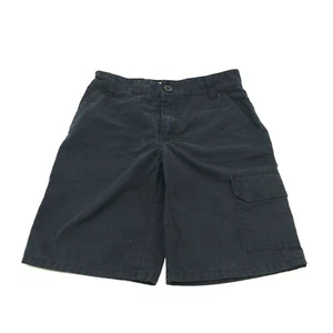 Levi’s Cargo Shorts Cotton Blend Black Boys Size 10 Regular Used Good - Picture 1 of 10