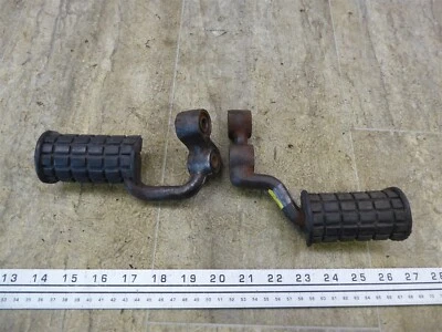 Suzuki GS550 GS 550 S687-1 1978) Juego de estriberas delanteras izquierda derecha Foto 1 de 4