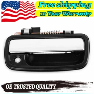 2Pcs Exterior Chrome Front Door Handle Passanger Side For Toyota Tacoma - Picture 1 of 5