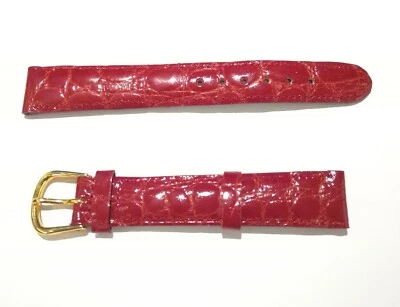deBeer Handcrafted Leather Watch Band - Croco Calf - Image 1 of 4