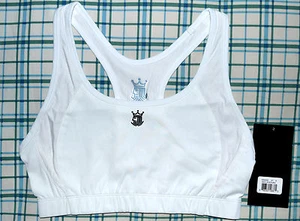 AUTH BRINE (A NEW BALANCE Co.) WOMENS PERFORMANCE SPORTS BRA MSRP $24.99 WHITE - Picture 1 of 2
