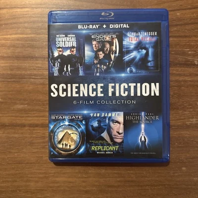 Science Fiction 6-Film Collection Total Recall Universal Soldier Blu-ray 2-Discs - Image 1 of 4