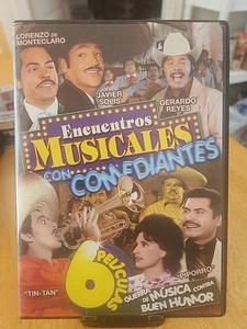 Encuentros Musicales Con Comediantes 6 Peliculas DVD Piporro Tin Tan Javier Soli - Picture 1 of 11