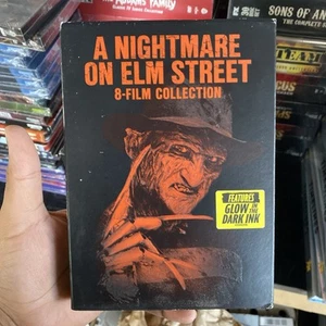 A Nightmare on Elm St. 8 - Film Collection (DVD) W/ Glow In The Dark Slipcover - Picture 1 of 3