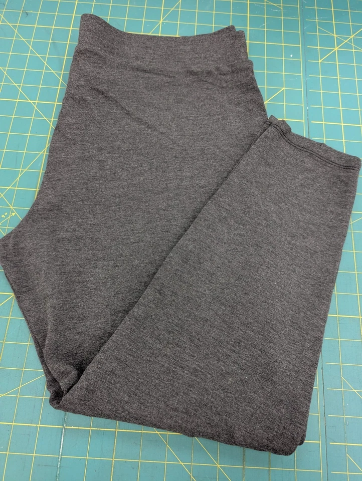 Legging Ponte Glory Desteñido Talla XL 16-18 Gris Elastizado Yoga Entrenamiento Foto 1 de 4