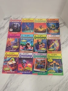Goosebumps 12 Book Lot: #32 - #39, #41 - #44, #48 - Picture 1 of 22