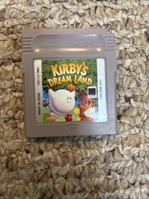 Kirby's Dream Land Nintendo Game Boy, 1992, Auténtico, Probado, Funciona Foto 1 de 2