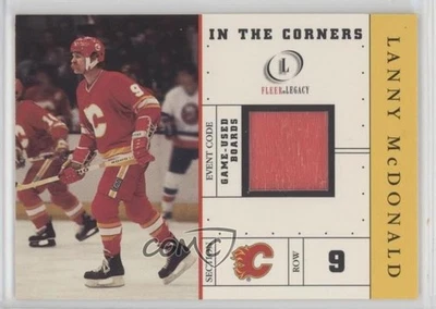 2001-02 Fleer Legacy In the Corners Lanny McDonald HOF - Image 1 of 2