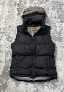 Prada Women's Vintage Black Nylon Padded Gilet Zip Jacket Tg.44 UK 10 -12 35-36” - Picture 1 of 15