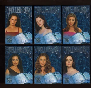 2003 Inkworks Charmed the Power of Three ... Complete Spellbinders 6 Card Set - Picture 1 of 1
