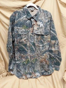 RedHead Silent Hide Camo Hunting Heavy Outdoor Button Up Shirt XL NEW - Picture 1 of 6