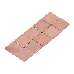 (2.0mm)Copper Heat Sink Practical Fill Spacing 20 Pcs Computer Heat Sink Shim - Zdjęcie 1 z 12
