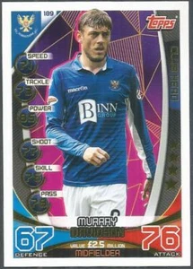  Topps Match Attax SPL - 2019-20 - #189 - ST JOHNSTONE - MURRAY DAVIDSON - Bild 1 von 1