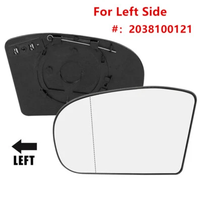 Espejo Cristal Lado Izquierdo 2038100121 Repuesto Mercedes-Benz E500 E320 E350 Foto 1 de 4