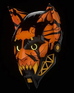 CYBER Cat mask - Picture 1 of 13