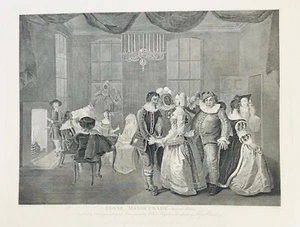 William Hogarth (1697-1764), Royal Masquerade - Somerset House 1805 - Picture 1 of 1