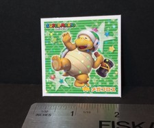 Super Mario Bros Mini Prism Sticker NINTENDO Rainbow Stars Prism Pattern