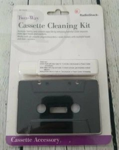¡NUEVO stock antiguo! Kit de limpieza de casete de dos vías 44-1162A Radio Shack - Imagen 1 de 4