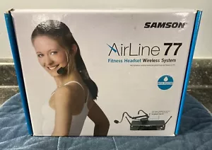 Samson AirLine 77 AH7 Wireless Fitness Headset Microphone System K5 (477-493Mhz) - Picture 1 of 3