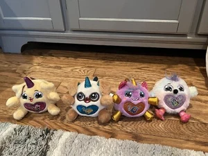 Lot Of 4 Zuru Mini Rainbowcorn 3” Rainbow Corn Stuffed Plush Animals - Picture 1 of 3