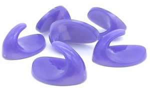 OVAL HOOKS 57mm self adhesive violet large sticky hook - Peel & Stick (562) - Picture 1 of 5
