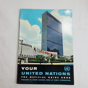 Your United Nations The Official Guide Book Paperback Vintage  - Picture 1 of 8