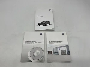 2018 Volkswagen Tiguan Owners Manual Set with Case OEM B01B03025 - Picture 1 of 6