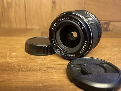 Cla ' D : Casi Mint Smc PENTAX 28mm F/3.5 Lente Gran Angular K Pk Montaje De - Imagen 1 de 4