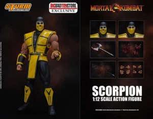 Storm Colleccionables Mortal Kombat Scorpion BBTS BigBadToyStore Exclusivo - Imagen 1 de 4