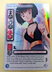 Inuyasha Yura, of the Demon Hair- 2005 Promo Version #187 FOIL NMint Fast Ship - Picture 1 of 2