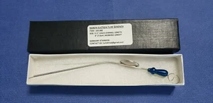 Tubo de succión Baron 5 instrumentos quirúrgicos franceses con corte de dedo - Imagen 1 de 4