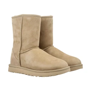 Womens UGG Classic Short Boots - Mustard Seed Suede, Size 7 US [1016223] - Picture 1 of 4