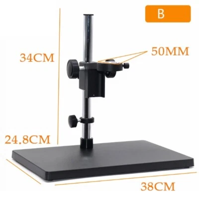 Supporto Microscopio Video Monoculare Lente Regolazione Staffa Sperimentale XDS10M - Immagine 1 di 4