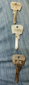 3 New Blank M68 Keys Vtg Uncut ILCO NOS Stock - Bild 1 von 1